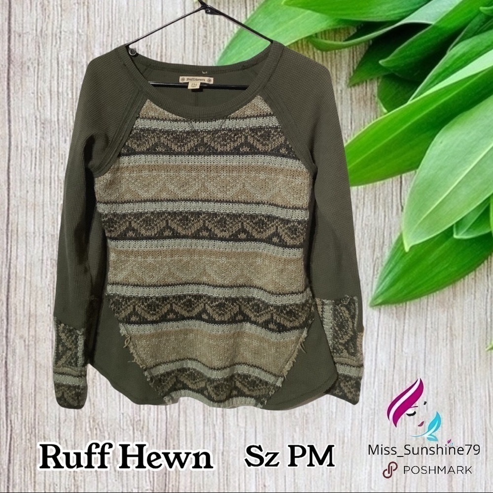 Ruff Hewn - Sz PM - fancy trendy long sleeve shirt
